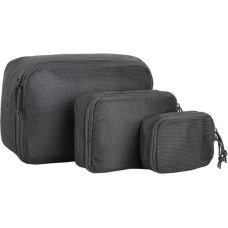 Mil-Tec - 3 gab. tīkla maisiņu komplekts - melns - 16003802
