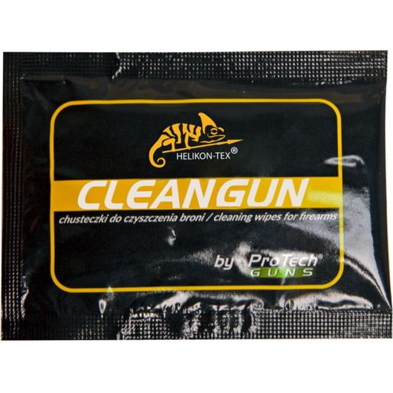 Helikon - Clean Gun Weapon tīrīšanas salvetes - melnas - CC-WCW-PA-01