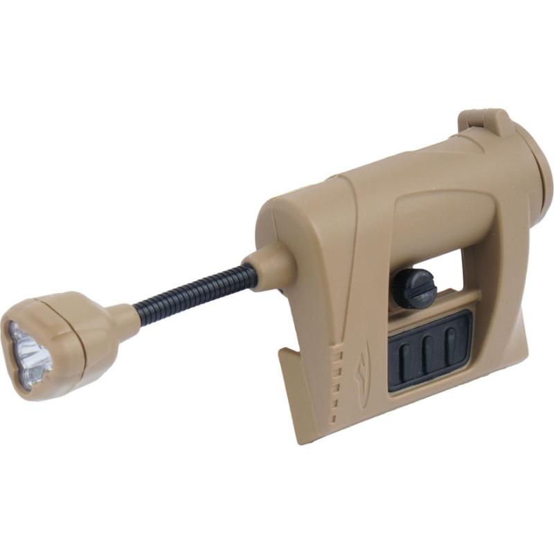 Princeton Tec - Charge Pro Helmet Flashlight - Tan - CP-RBI-TN