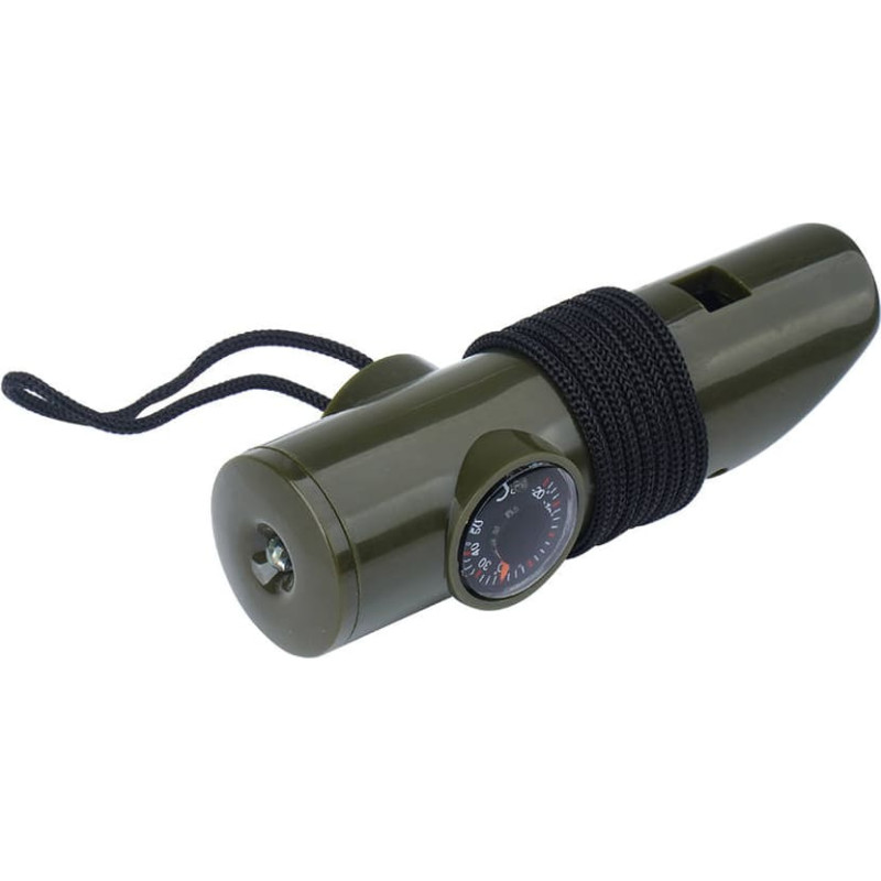 Mil-Tec - 6in1 izdzīvošanas svilpe - zaļa - 16328401