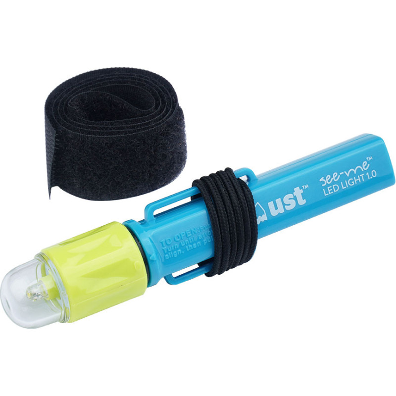 Ultimate Survival (Ust) UST — LED lukturītis/marķieris See-Me 1.0 LED gaisma — 20 lm — zils — 1156857