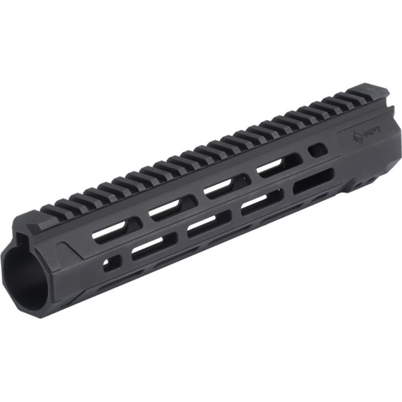 Mission First Tactical (Mft) MFT&nbsp;&mdash; EXD brīvi peldo&scaron;s M-LOK 10&nbsp;collu roku aizsargs, melns&nbsp;&mdash; TMEXD-MHG-10-BL