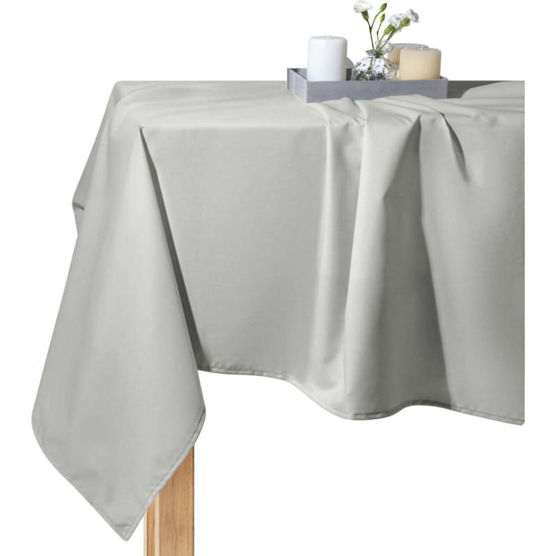 Dārza galdauts 140x200 Gaia pelēks ūdensizturīgs I24