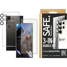 SAFE by PanzerGlass Sam S24 Ultra S928 Bundle 3in1 Hardcase + Screen Protector + Camera Lens BSAFE95674
