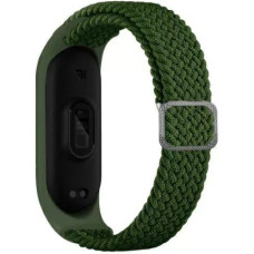 Beline pasek Mi Band 3|4 Textile zielony|green