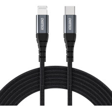 Choetech Kabelis iPhone USB-C — Lightning 480Mb/s 3A 1,2m — melns