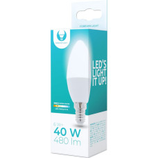 Forever Light LED bulb E14 C37 6W 230V 3000K 480lm Forever Light