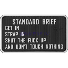 JTG Standardbriefing Rubber Patch