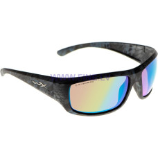 Wiley X WX Omega Captivate Polarized Green Mirror