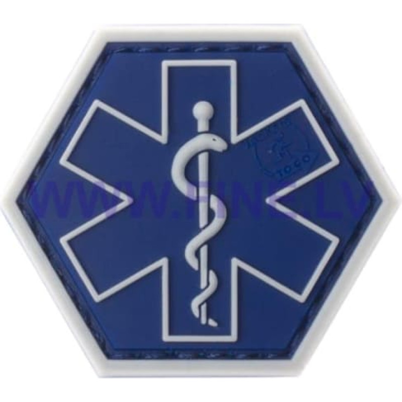 JTG Paramedic Hexagon Rubber Patch
