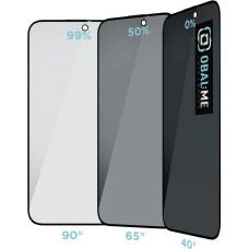 Obal:me Privacy 5D Glass Screen Protector for Apple iPhone 14 Pro Black