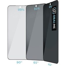 Obal:me Privacy 5D Glass Screen Protector for Samsung Galaxy S22 Black