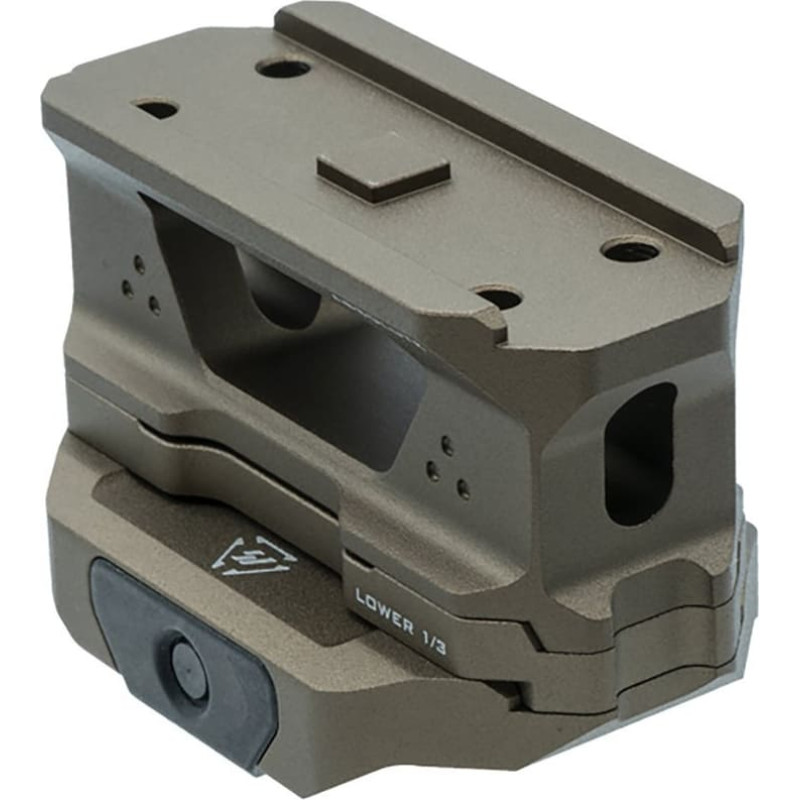 Strike Industries - Zema profila tēmēklis - plakana tum&scaron;ā zeme - SI-T1-RISER-FDE