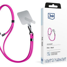 3MK EasyClip Pink (black) Smycz do telefonu