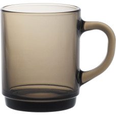 Duralex VERSAILLES SEPIA stikls ar rokturi 260 ml brūns - komplektā 6 gab.