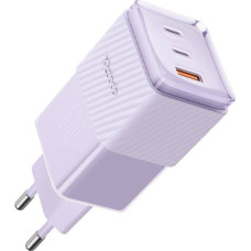 GaN 67W mains charger Mcdodo CH-1502 2x USB-C, USB-A (purple)