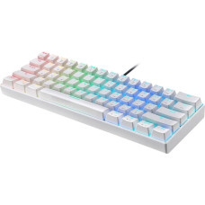 Mechanical gaming keyboard Motospeed CK61 RGB (white)