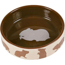 Trixie Bļoda dzīvniekiem, keramika : Trixie Ceramic bowl with motif, hamster, 80 ml|ø 8 cm