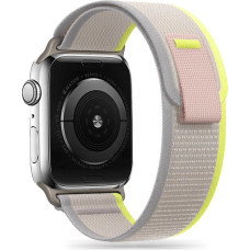 Tech-Protect Nylon Strap for Apple Watch 4|5|6|7|8|9|SE|Ultra 1|2 (42|44|45|49 mm) - Beige|Yellow