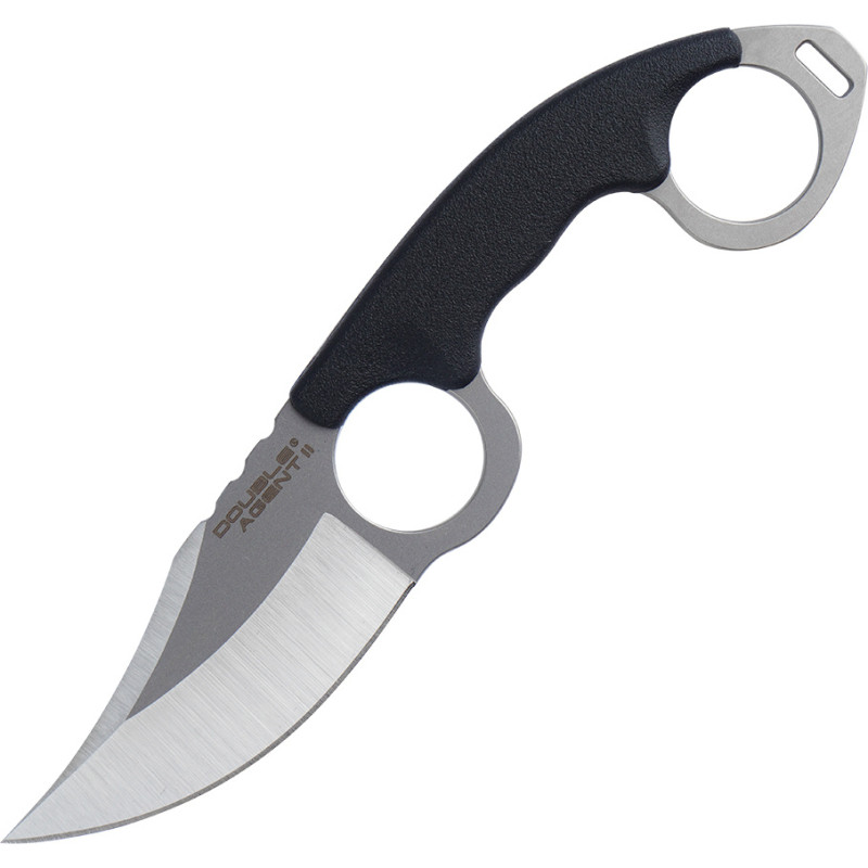 Cold Steel - Carambit Knife Double Agent II - AUS-8A - Melns - 39FN