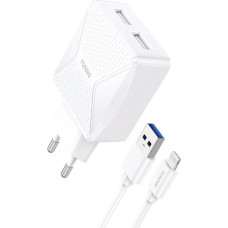 Foneng Charger Foneng EU35 2x USB-A with Lightning cable 2.4A