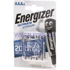 Energizer AAA Ultimate Lithium 4gab