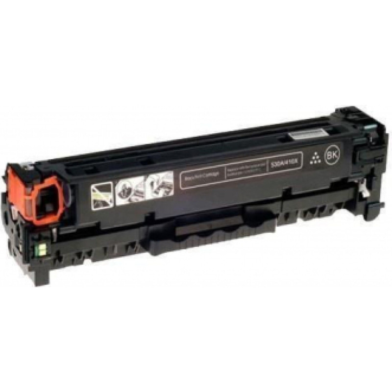 GenerInk HP CF410X | Canon 046HK Black