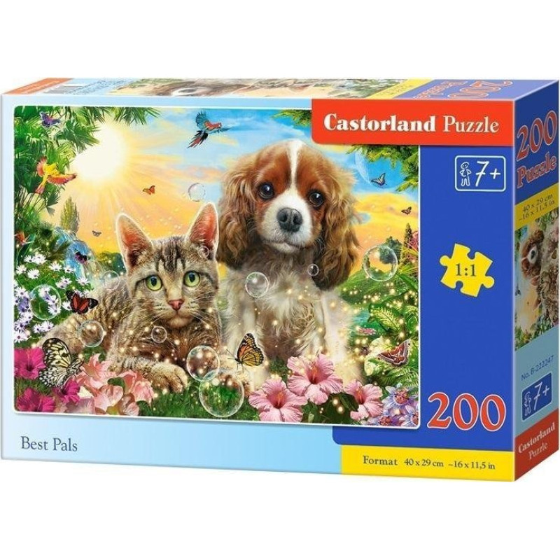 Castorland Puzzle 200 Best Pals