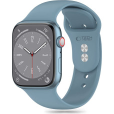 TECH-PROTECT SILIKONA APPLE WATCH 4 | 5 | 6 | 7 | 8 | 9 | SE | ULTRA 1 | 2 (42 | 44 | 45 | 49 MM) ZIEMAS ZILS