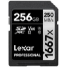 Lexar SDXC 256GB Professional 1667x UHS-II U3