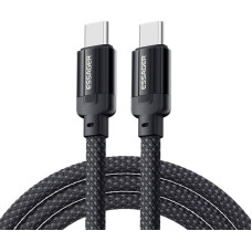 Essager USB-C to USB-C cable, Essager, EXCTT1-YS01-P, 100W, 1m (black)