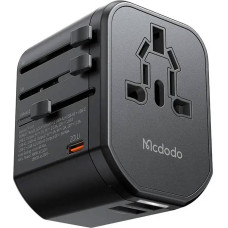 Universal wall charger Mcdodo EU|US|AU|UK CP-3471, PD 20W (black)