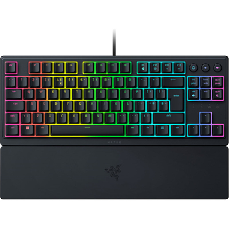 Razer Ornata V3 Tenkeyless RGB LED light  US  Wired  Black  Mechanical Gaming keyboard