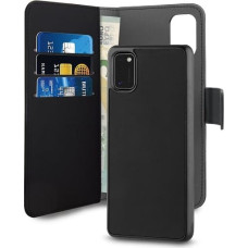 Puro Wallet Detachable Samsung A41 A415 2w1 czarne|black SGA41BOOKC3BLK