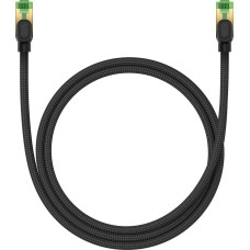 Baseus fast RJ45 cat. network cable. 8 40Gbps 1m braided black