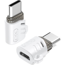 XO adapter NB256G microUSB - USB-C white