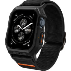 Spigen Lite Fit Pro case with strap for Apple Watch 4 | 5 | 6 | 7 | 8 | 9 | SE (44 | 45 mm) - matte black