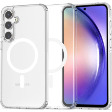 Tech-Protect FlexAir Hybrid MagSafe case for Samsung Galaxy A55 5G - transparent