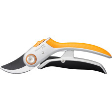 Fiskars Plus PowerLever bypass secateurs metal P751 (orange|black)