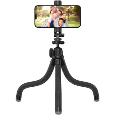 Apexel Octopus flexible tripod APEXEL APL-JJ025 with GoPro adapter (black)