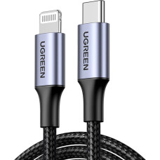 Ugreen US304 60760 Lightning - USB-C 2.0 MFi Cable 1.5 m - Gray