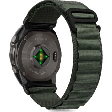 Tech-Protect Nylon Pro Strap for Garmin Fenix 5 | 6 | 6 Pro | 7 | 8 (47MM) - Green