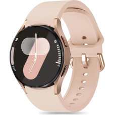 Tech-Protect Silicone Strap for Samsung Galaxy Watch 4 | 5 | 5 Pro | 6 | 7 | FE - Beige