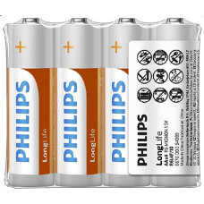 Battery PHILIPS AA LR6 LONGLIFE 4pcs