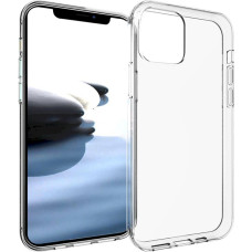 Fusion Ultra Back Case 2 mm Izturīgs Silikona Aizsargapvalks Priekš Apple iPhone 12 | 12 Pro Caurspīdīgs