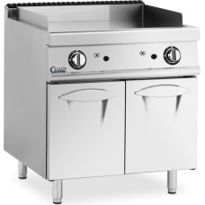 Royal Catering Grils, gluda grila plāksne ar skapi propānam / LPG / dabasgāzei 12 kW