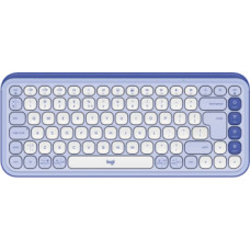 Klaviatūra Logitech POP ICON KEYS OFF White Lilac US