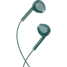 XO wired earphones EP54 jack 3,5mm green