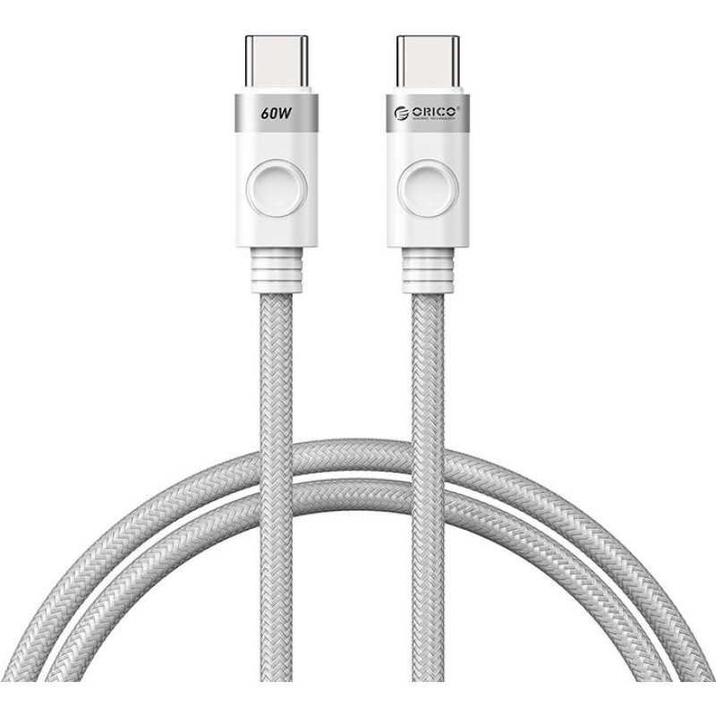 Orico 60W USB-C to USB-C charging cable (white)