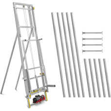 MSW Konstrukcijas jumta vinča ar pulti 15 m līdz 200 kg 1500 W